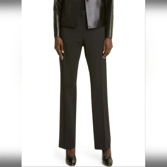 NWT || LAFAYETTE 148 || Irving dk grey, wool slacks, premium - Picture 1 of 11